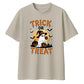 Ghost witch lollipop graphic Halloween Oversized t-shirt