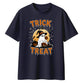 Ghost witch lollipop graphic Halloween Oversized t-shirt