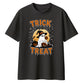 Ghost witch lollipop graphic Halloween Oversized t-shirt