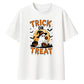 Ghost witch lollipop graphic Halloween Oversized t-shirt
