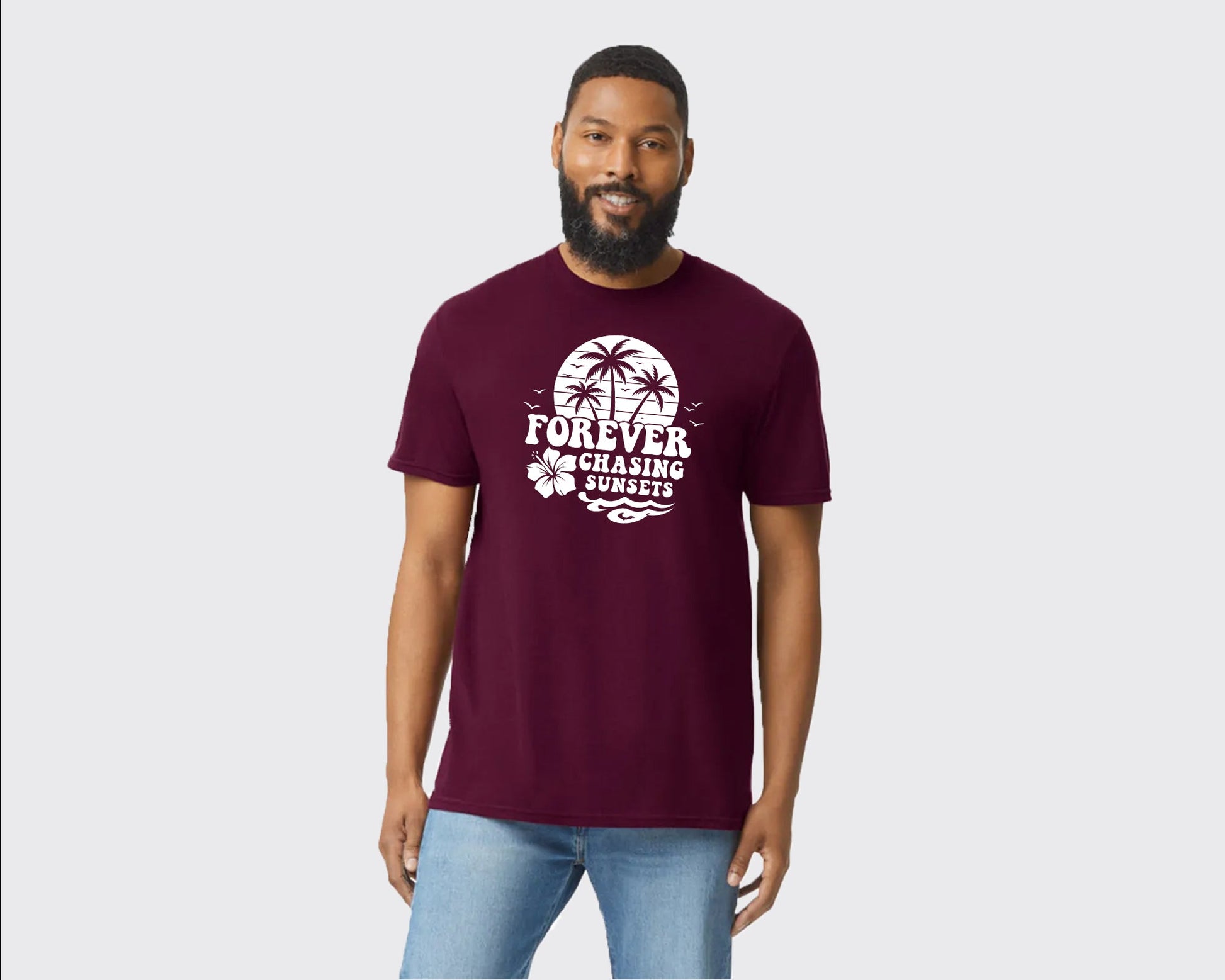 Hawai Summer T-Shirt, Lightweight, Breathable Tee for Men & Women, Island Design For Beach Days & Vacations M8436