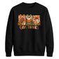 Give thanks turkey bow art Thanksgiving Unisex Sweatshirt