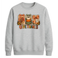 Give thanks turkey bow art Thanksgiving Unisex Sweatshirt