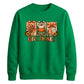 Give thanks turkey bow art Thanksgiving Unisex Sweatshirt