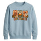 Give thanks turkey bow art Thanksgiving Unisex Sweatshirt