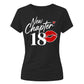 18th Birthday Ladies T-Shirt  8 teen