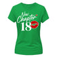 18th Birthday Ladies T-Shirt  8 teen