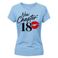 18th Birthday Ladies T-Shirt  8 teen