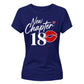 18th Birthday Ladies T-Shirt  8 teen