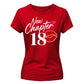 18th Birthday Ladies T-Shirt  8 teen