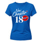 18th Birthday Ladies T-Shirt  8 teen