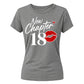 18th Birthday Ladies T-Shirt  8 teen