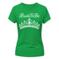 Glamorous Tiara Pearl Motif Engagement Bride Ladies T-Shirt