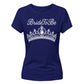 Glamorous Tiara Pearl Motif Engagement Bride Ladies T-Shirt