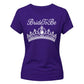 Glamorous Tiara Pearl Motif Engagement Bride Ladies T-Shirt