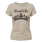 Glamorous Tiara Pearl Motif Engagement Bride Ladies T-Shirt