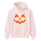 Glowing spooky jack-o-lantern face Halloween Unisex Hoodie