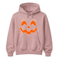 Glowing spooky jack-o-lantern face Halloween Unisex Hoodie