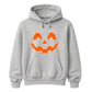 Glowing spooky jack-o-lantern face Halloween Unisex Hoodie
