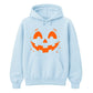 Glowing spooky jack-o-lantern face Halloween Unisex Hoodie
