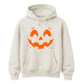 Glowing spooky jack-o-lantern face Halloween Unisex Hoodie