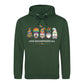 Gnomes Embrace All Love Squad Pride Month Unisex Hoodie