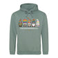 Gnomes Embrace All Love Squad Pride Month Unisex Hoodie