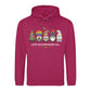 Gnomes Embrace All Love Squad Pride Month Unisex Hoodie