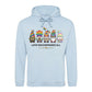 Gnomes Embrace All Love Squad Pride Month Unisex Hoodie