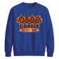 Gobble crew turkey family art Thanksgiving Unisex Sweatshirt