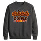Gobble crew turkey family art Thanksgiving Unisex Sweatshirt