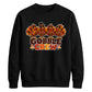 Gobble crew turkey family art Thanksgiving Unisex Sweatshirt