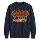 Gobble crew turkey family art Thanksgiving Unisex Sweatshirt