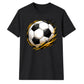 Gold Brush Splash football tournament unisex t-shirt