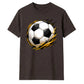 Gold Brush Splash football tournament unisex t-shirt