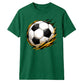 Gold Brush Splash football tournament unisex t-shirt