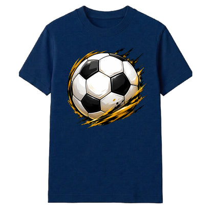 Gold Brush Splash football tournament unisex t-shirt