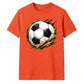 Gold Brush Splash football tournament unisex t-shirt