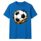 Gold Brush Splash football tournament unisex t-shirt