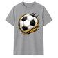Gold Brush Splash football tournament unisex t-shirt