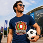 Gold Shield Portugal football tournament unisex t-shirt