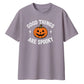 Good things are spooky pumpkin Halloween Oversized T-Shirt