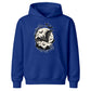 Gothic full moon flying bat graphic Halloween Kids Hoodie