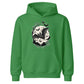 Gothic full moon flying bat graphic Halloween Kids Hoodie