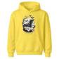 Gothic full moon flying bat graphic Halloween Kids Hoodie