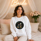 Gothic Skeleton Club Badge Bride Groom Unisex Sweatshirt