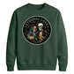 Gothic Skeleton Club Badge Bride Groom Unisex Sweatshirt