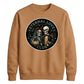 Gothic Skeleton Club Badge Bride Groom Unisex Sweatshirt