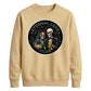 Gothic Skeleton Club Badge Bride Groom Unisex Sweatshirt
