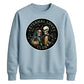 Gothic Skeleton Club Badge Bride Groom Unisex Sweatshirt